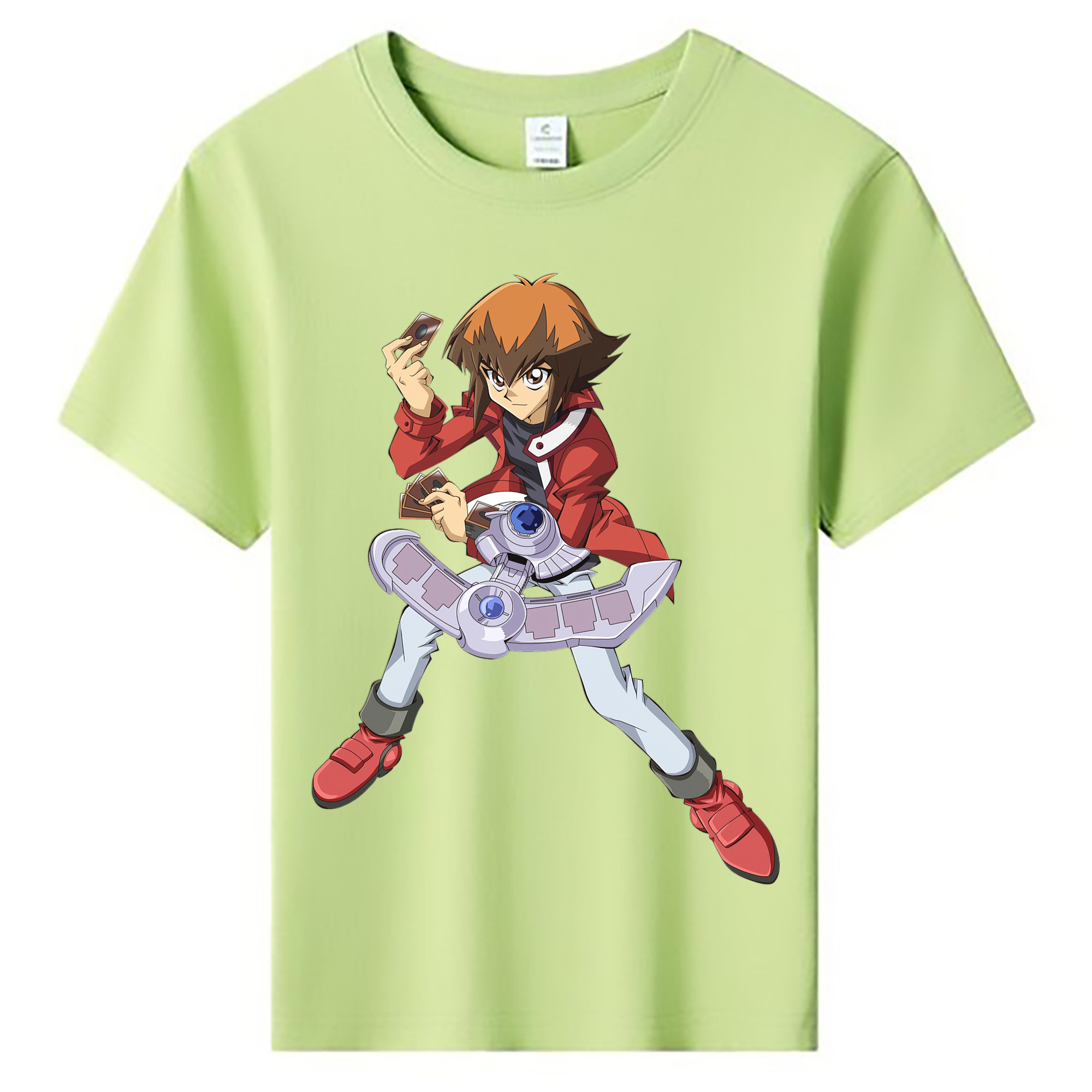（画像用） 遊☆戯☆王 Yu-Gi-Oh! 綿100％キッズTシャツ（フロントプリント）